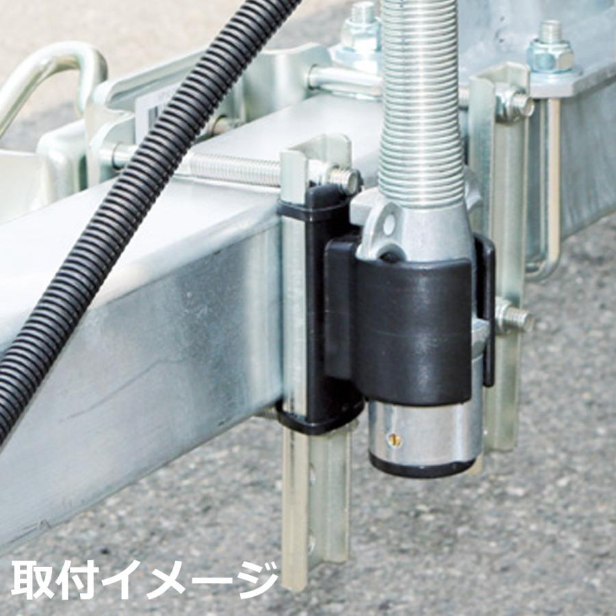トレーラー 配線プラグ用 ブラケット ホルダー パーツ 部品 : キサカ 