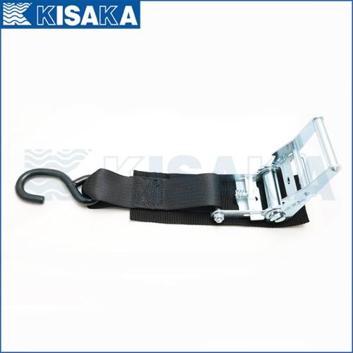 トランサムタイダウンベルト ラチェット 2本セット 2インチ×4ft