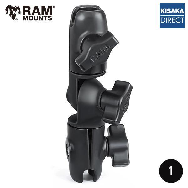 選べるマウントシリーズ RAMマウント バイク 1インチボール ダブルソケットアーム RAPB2002U 708240キサカ