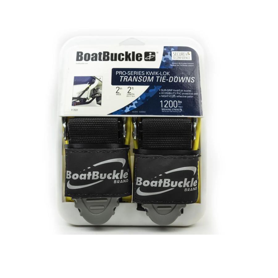 トランサムタイダウンベルト スチール 2本セット 2インチ×1219mm