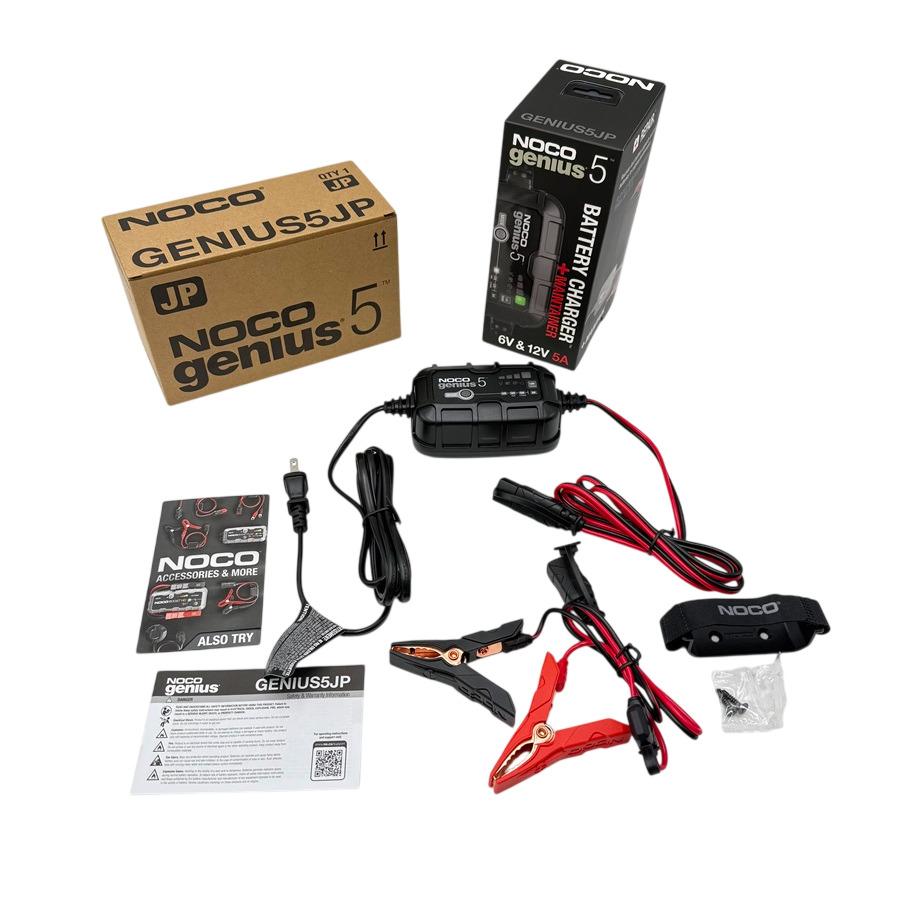 NOCO（ノコ） バッテリー チャージャー 5A バッテリー充電器 12V NOCO