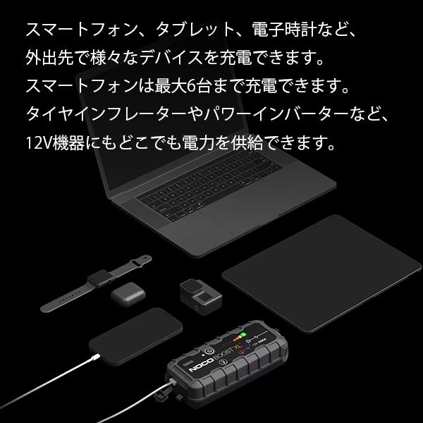 NOCO（ノコ） ジャンプスターター GB50 12V 1500A Boost XL バッテリー