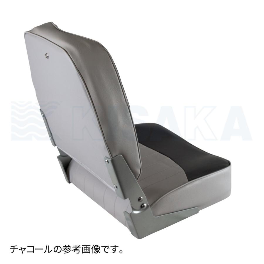 ボートチェアー ボートシート ボート椅子 ハイバックシート ネイビー mm