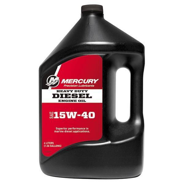 Mercury Marine マークルーザー ディーゼル エンジンオイル 15W-40 4L