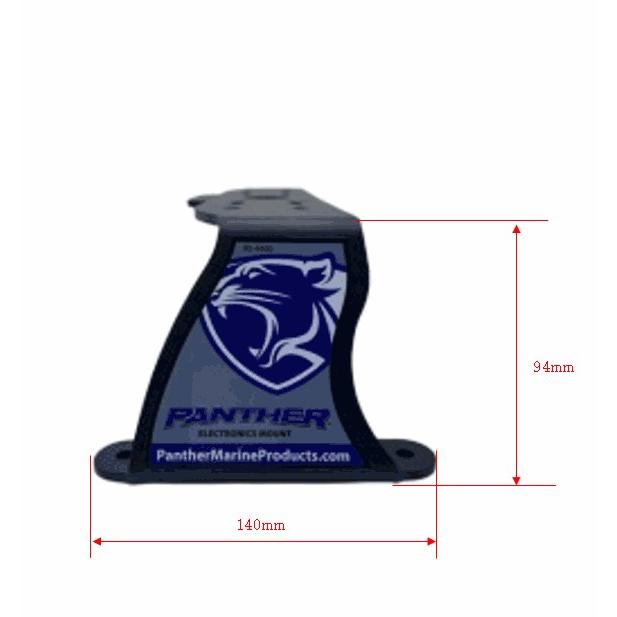 魚探マウント ホルダー 魚群探知機 架台 フロントデッキ用 PANTHER