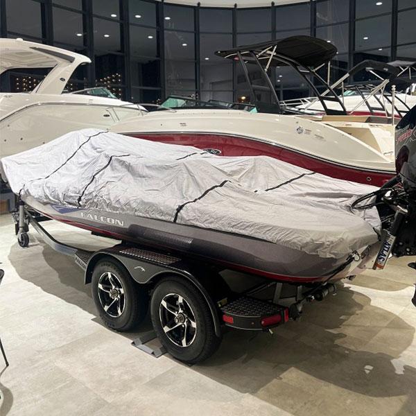 ボートカバー 17ft 〜 19ft 対応 Vハル フィッシングボート バスボート