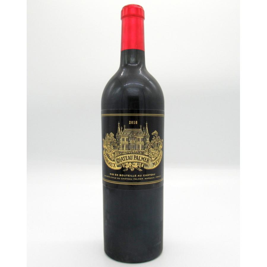 赤ワイン　シャトー・パルメ　2018　750ml　Palmer　フランス　ボルドー　マルゴー地区　3級　VINOUS：100ポイント、パーカーポイント98点