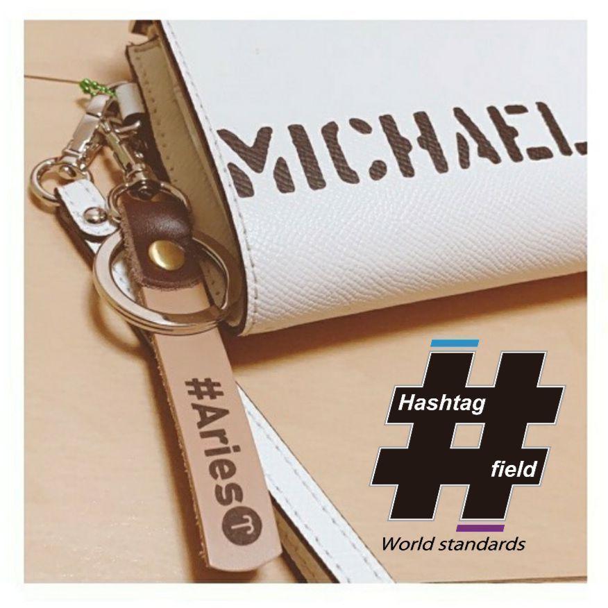 #じょるの 本革ハンドメイド ハッシュタグチャームキーホルダー ジョルノ GIORNO ホンダ  / Hashtag field製｜kiseki-shop｜04