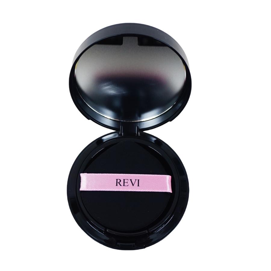 REVI ルヴィ 陶肌ファンデーション 豹柄ピンク コンパクト 通常 REVI ルヴィ 陶肌ファンデーション 豹柄ピンク コンパクト 通常