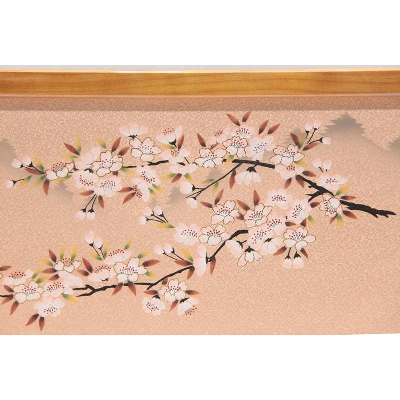 アウトレット品 雛人形屏風単品 13号舞桜屏風 ピンク友禅桜倫光ピンクG