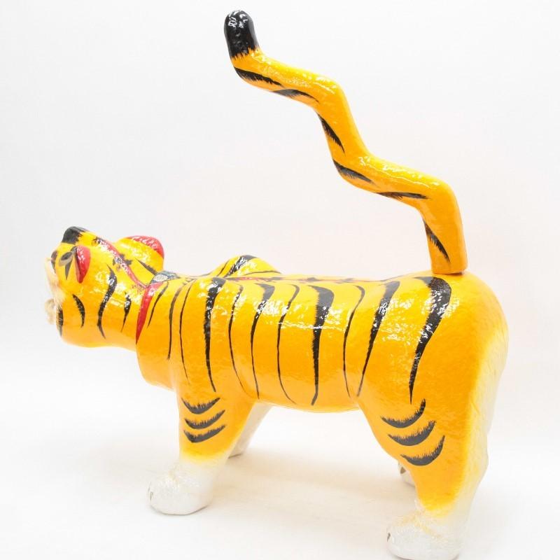 【２点セット】 アウトレット品 張子の虎首振り虎 五月人形 ジャンボ 張り子の虎 22a-ya-2393 【WSO2820152874】(14900円)