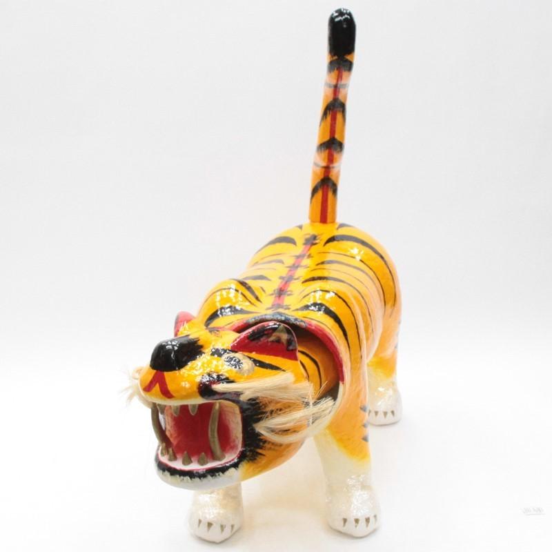 【２点セット】 アウトレット品 張子の虎首振り虎 五月人形 ジャンボ 張り子の虎 22a-ya-2393 【WSO2820152874】(14900円)