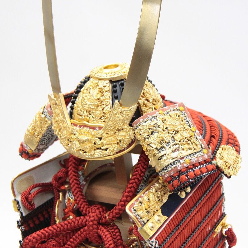 中古 アウトレット 五月人形 鎧 単品飾り 1/4奉納鎧 mk 225to1106 【3918248032】(139320円)