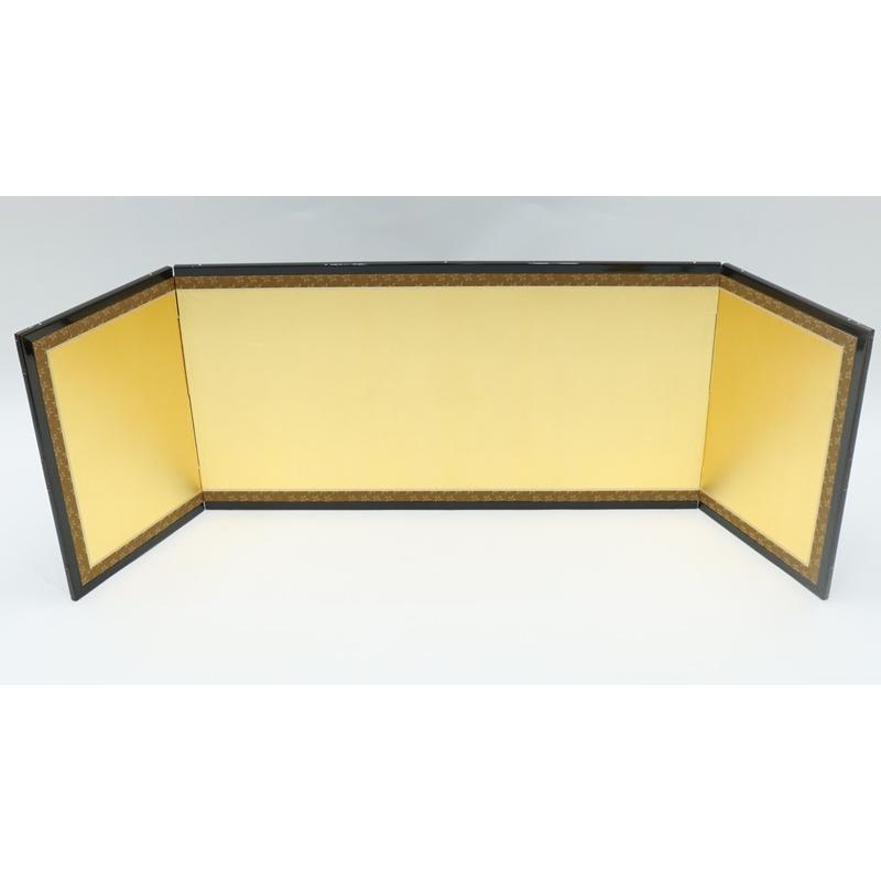 アウトレット品 屏風 屏風のみ 13号 三曲本仕立屏風 金沢絹目 455009-13  23a-ya-0232_3