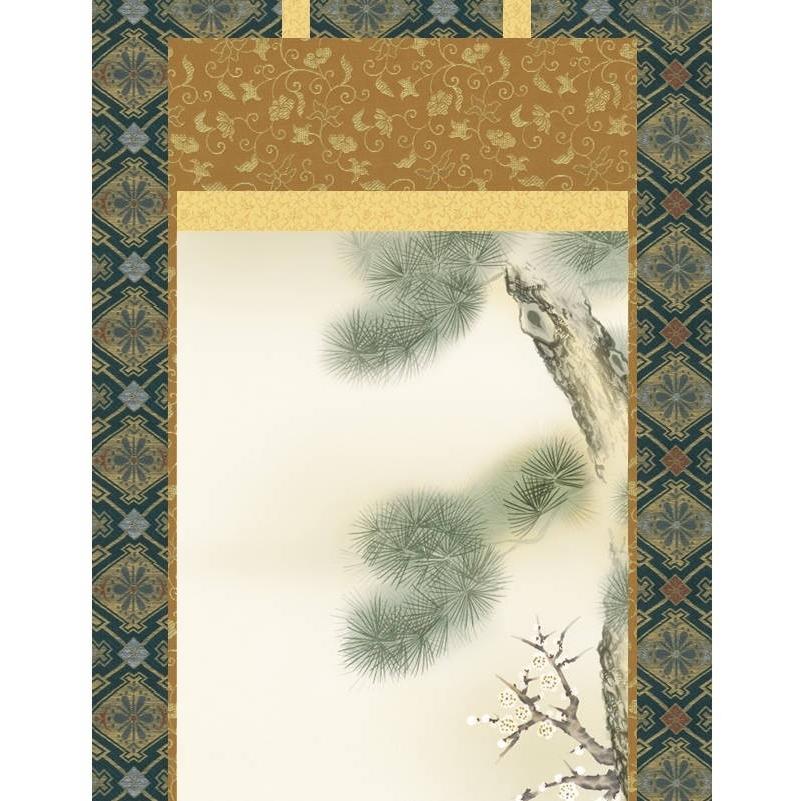 掛軸 慶事飾り慶祝画 天神 尺三 長江桂舟 [KZ2MC4-034](代引き不可)_2