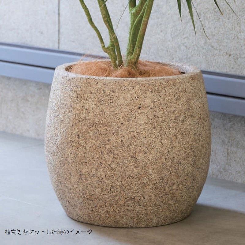 花・観葉植物用ポット ネイチャーズキャスト バレル M 46/B 1個入り kol-nc3w4e [KTp387]（代引き不可）の画像