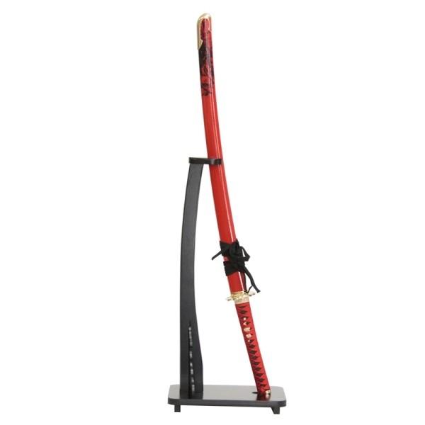 模造刀 戦国シリーズ 井伊 直正 掛け台・刀袋付 中刀 刃紋入り刀身 メッキ合金 neu044 日本刀 美術刀剣 おもちゃ 通販 代引き不可