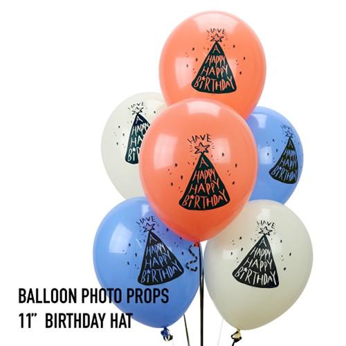 バルーンフォトプロップス 11 バースデーハット 6個入 税別 680 1パック Bp バルーンアート 風船 バルーン 飾り 誕生日 Bpp キッシーズ イベントタウン 通販 Yahoo ショッピング