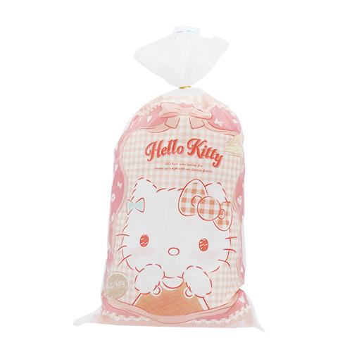 綿菓子袋 ハローキティ(ギンガムチェック)(100枚） : お祭り問屋の岸