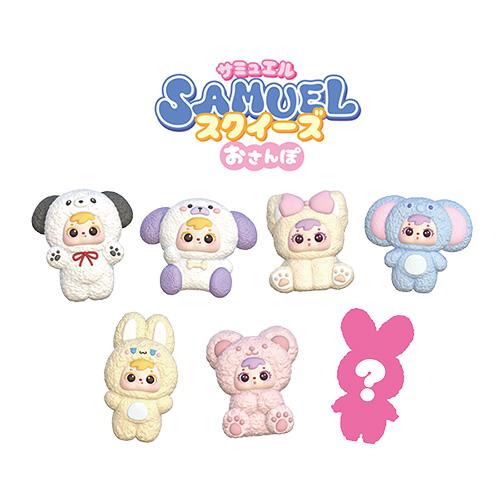 サミュエルSAMUEL スクイーズおさんぽ Blind Box18個まとめセット Samuel（サミュエル）スクイーズ おさんぽ(1個）話題 低反発スクイーズ