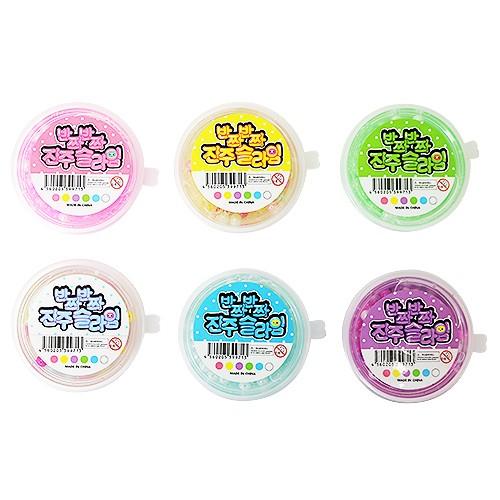 景品 おもちゃつぶつぶ カラフル スライム 韓国スライム(24個) 低単価