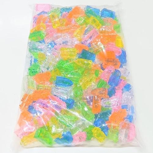 アクリルアイス 宝石すくい 蛍光クリア トレインコレクション 1kg(1袋