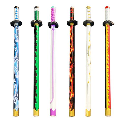 和風えんぴつ剣6本セット 18 Off 1セット C3af3 縁日 景品 おもちゃ 祭り くじ