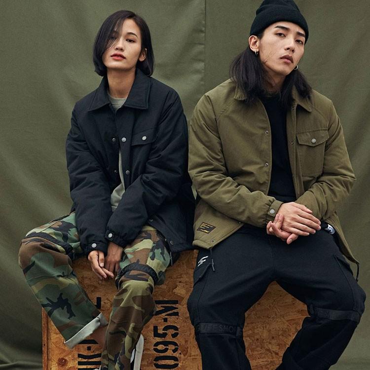 コーチジャケット メンズ 秋冬 アウター ワークジャケット ミリタリー ストリート ファッション スケート スケーター 38 Kishika 通販 Yahoo ショッピング