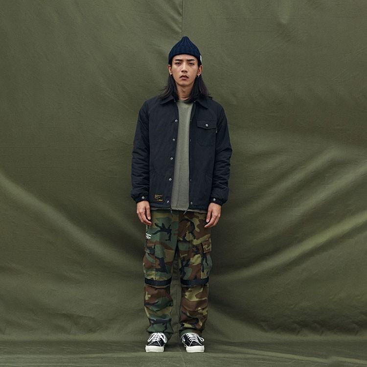 コーチジャケット メンズ 秋冬 アウター ワークジャケット ミリタリー ストリート ファッション スケート スケーター 38 Kishika 通販 Yahoo ショッピング