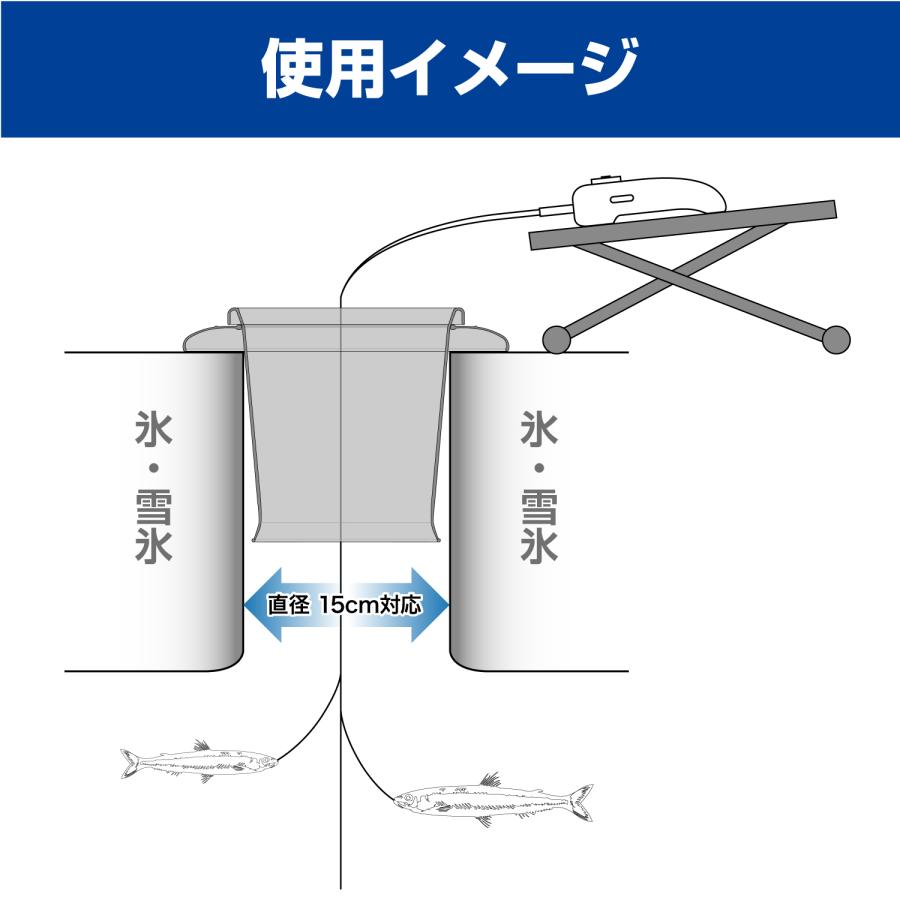 VARIVAS 公魚工房 氷穴アダプター VABA-100 : アングラーズプラザ岸波 