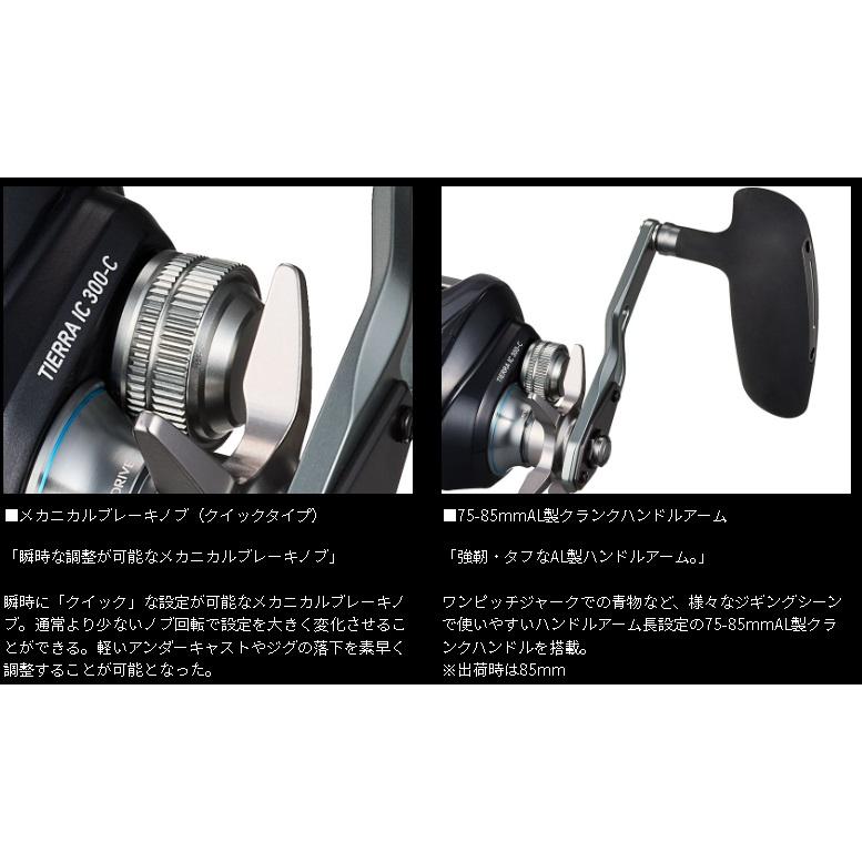 DAIWA（ダイワ） 25TIERRA IC 300-C : アングラーズプラザ岸波ヤフー店