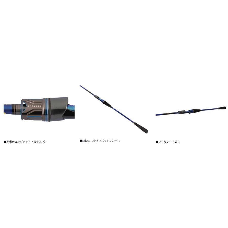 DAIWA（ダイワ） 極鋭 LG 73M-190 : アングラーズプラザ岸波ヤフー店