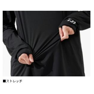 DAIWA（ダイワ） DE-6225 ICEDRY? ロングスリーブシャツ ガンメタル L