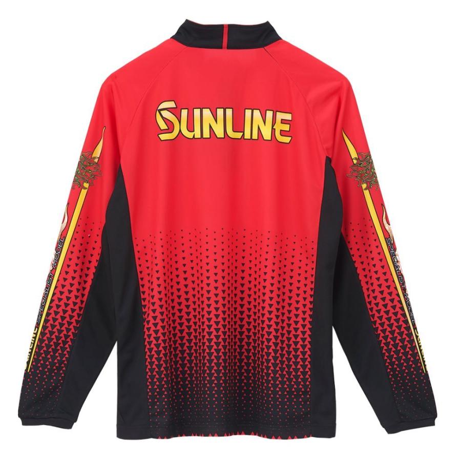 サンライン（SUNLINE） PRODRYシャツ(長袖) SUW-04201CW レッド S 