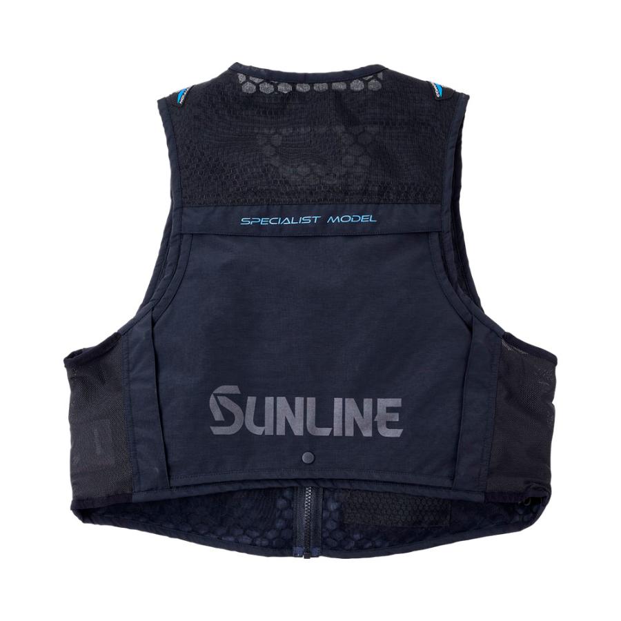 新品サンライン S-DRY 鮎ベスト SUA-09214 ブラック Lサイズ サンライン（SUNLINE） S-DRY鮎ベスト SUA-09214 ブラック M