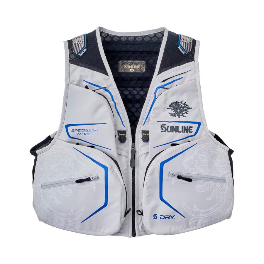 サンライン（SUNLINE） S-DRY鮎ベスト SUA-09214 オフホワイト LL