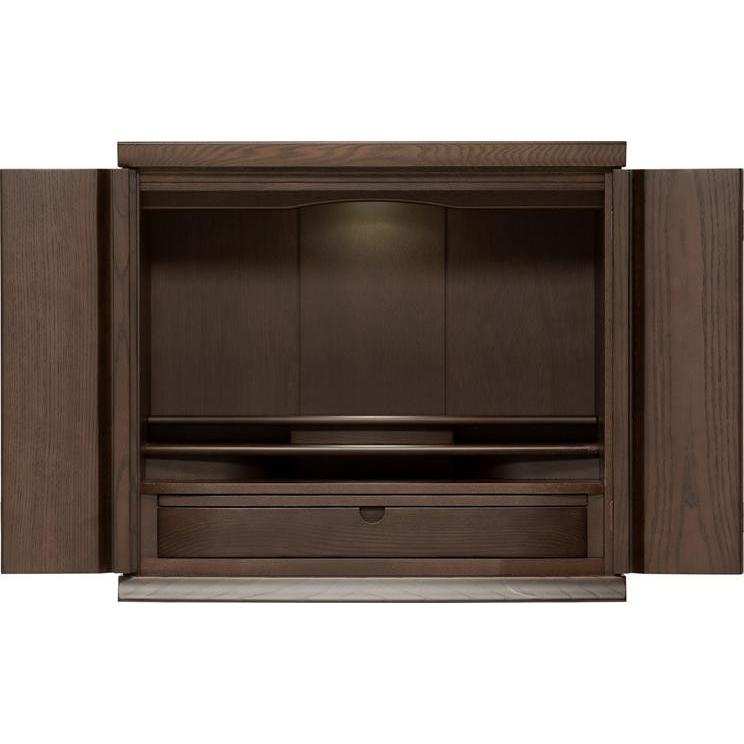 新品家具調仏壇1300台付オーク材ライト色在庫限り送料無料