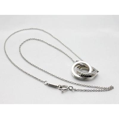 レディース　プレゼント　　ＴＩＦＦＡＮＹ＆ＣＯ. (ティファニー)１８３７インターロッキングペンダント (S)　並行輸入品 | Tiffany 1837 | 02