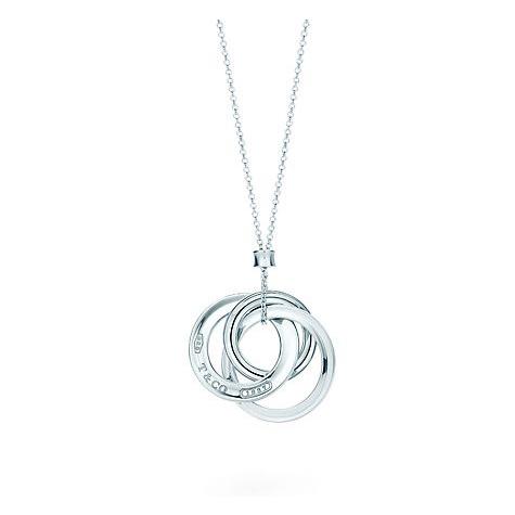ティファニー　インターロッキングサークルペンダントネックレス TIFFANY&Co.（ティファニー） レディース プレゼント 1837 インター
