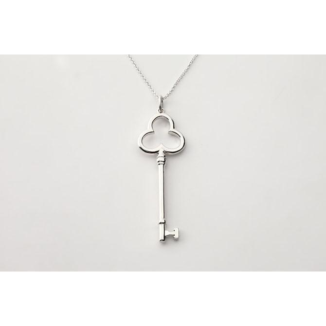 ペンダント  　レディース　プレゼント　ＴＩＦＦＡＮＹ＆ＣＯ. (ティファニー)　トレフォイル キー ペンダント　 | TIFFANY&Co.