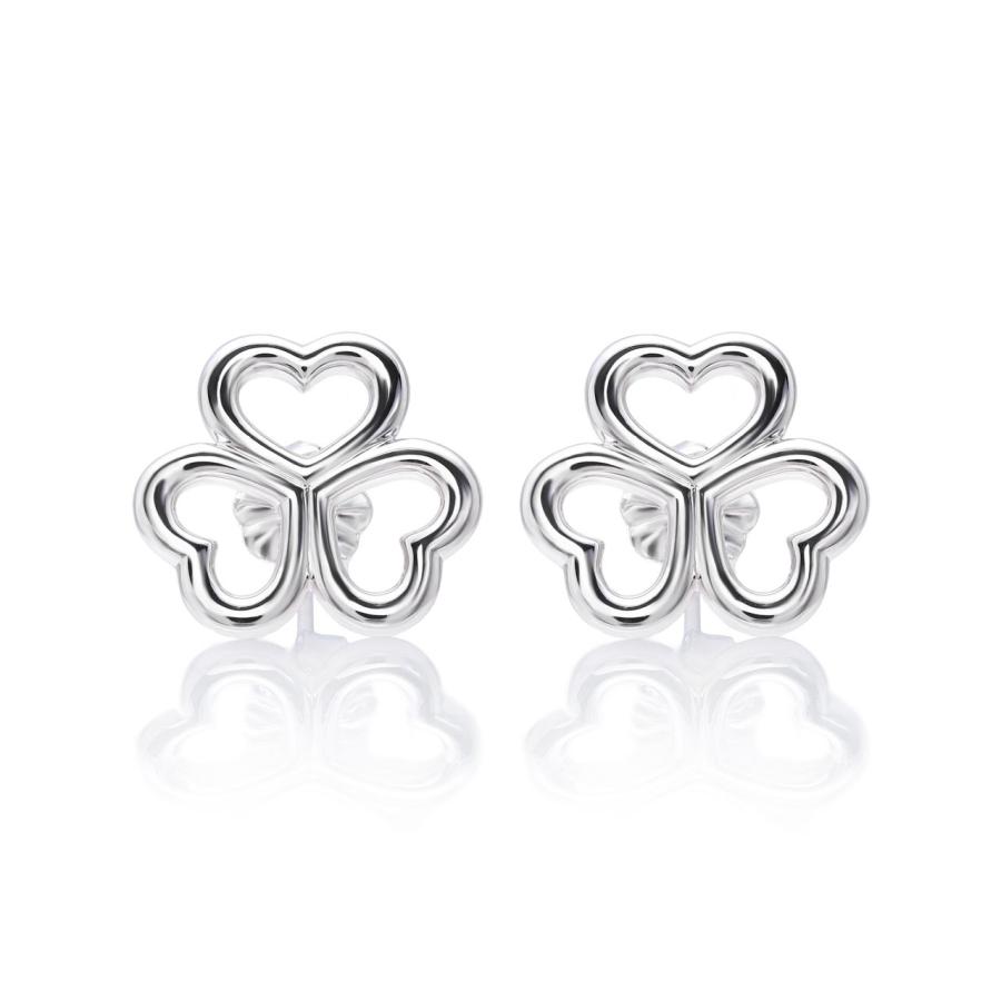 レディース　プレゼント　ティファニー ＴＩＦＦＡＮＹ＆ＣＯ. (ティファニー)　ハート クローバー ピアス    並行輸入品 | TIFFANY&Co.
