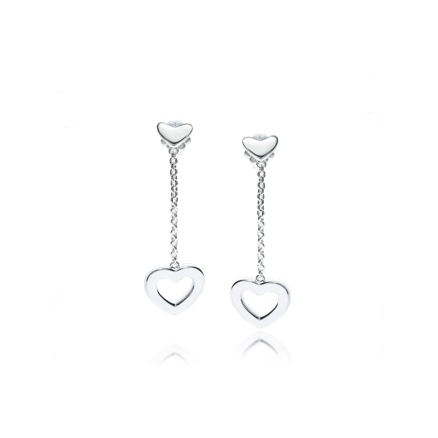 レディース　ティファニー ＴＩＦＦＡＮＹ＆ＣＯ. (ティファニー)　ハート リンク ドロップ ピアス    並行輸入品 | TIFFANY&Co. | 01