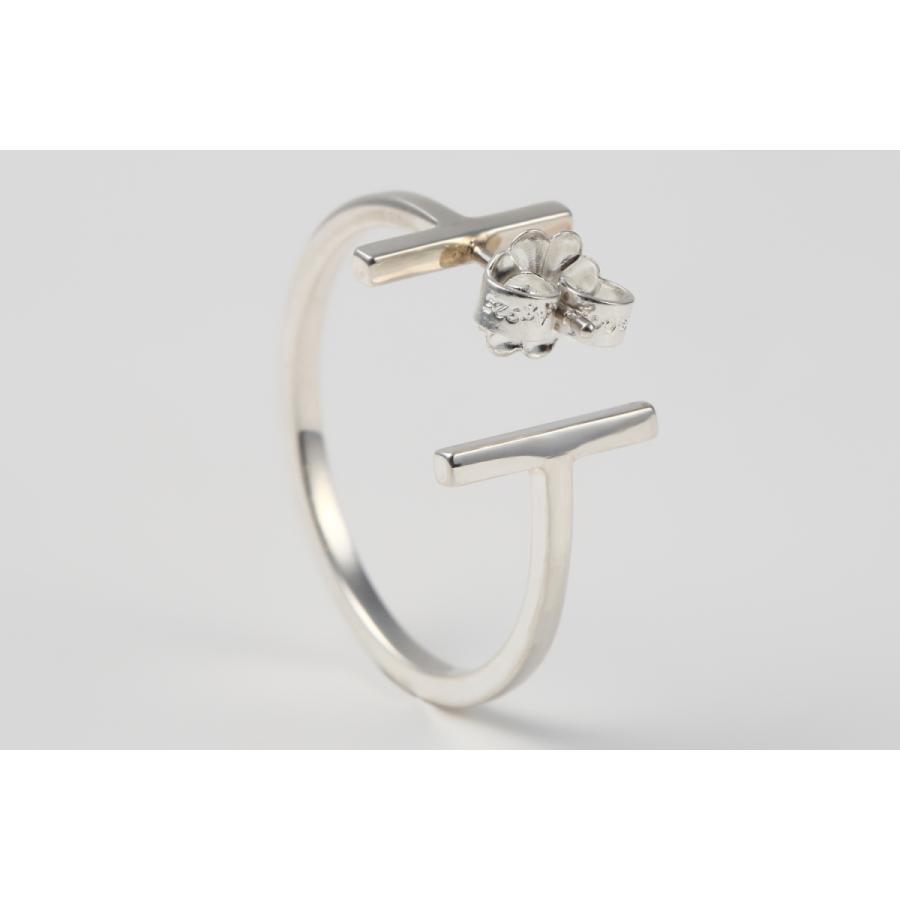 レディース　ティファニー プレゼントＴＩＦＦＡＮＹ＆ＣＯ. (ティファニー)　　T ワイヤー フープ ピアス   並行輸入品 | TIFFANY&Co. | 06