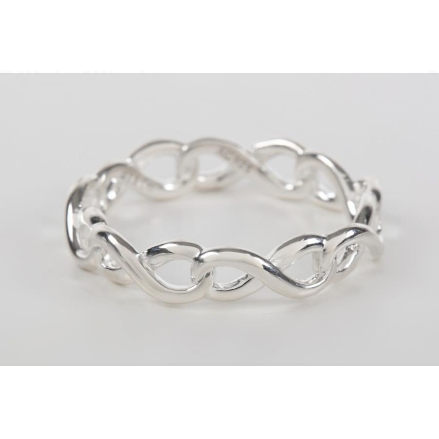 リング　クリスマスセール  ＴＩＦＦＡＮＹ＆ＣＯ. (ティファニー)　インフィニティ ナロー バンドリング スターリング スターリング 　 並行輸入品 | TIFFANY&Co. | 06