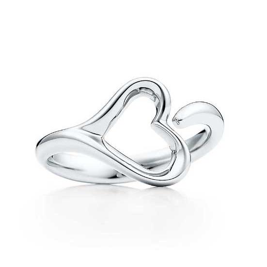 リング  　レディース　 プレゼント　ＴＩＦＦＡＮＹ＆ＣＯ. (ティファニー)　オープン ハート リング（スモール） 　 並行輸入品 | TIFFANY&Co. | 01