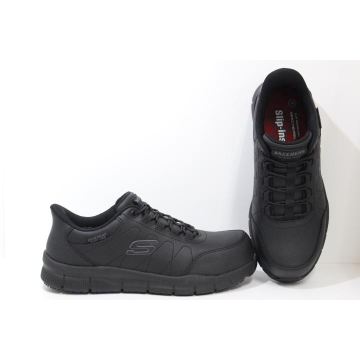 SKECHERS（スケッチャーズ） 安全靴 防滑 感電防止 スリップインズ