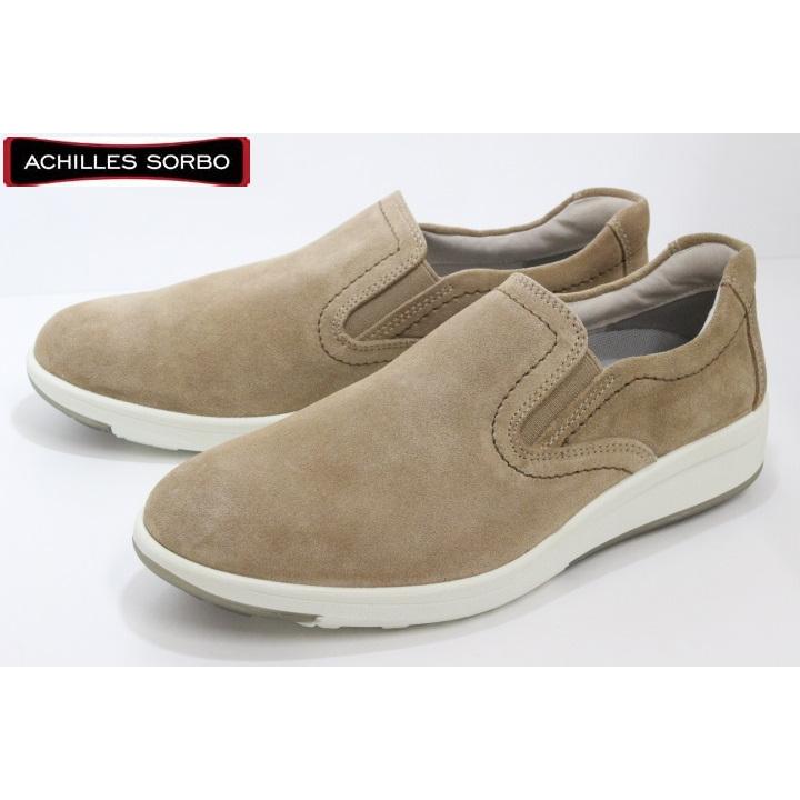 メンズ スリッポン 本革 アキレス ソルボ Achilles Sorbo Asm 3530 ブラック スエード サンド Asm3530 岸山履物店 Yahoo ショップ 通販 Yahoo ショッピング