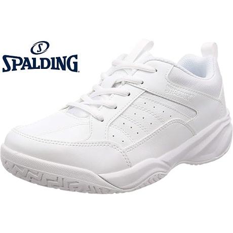 SPALDING（スポルディング） 白靴 通学靴 幅広 メンズ スニーカー 4E