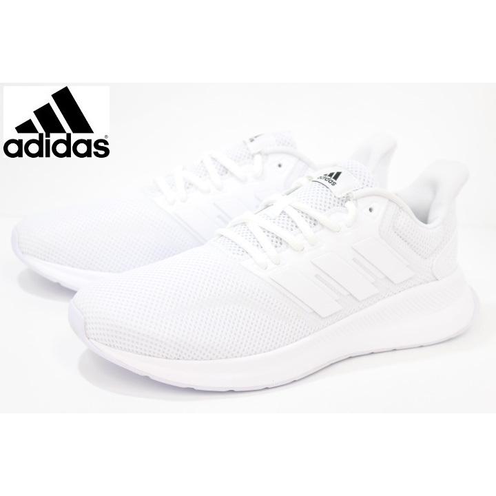 白靴 通学靴 アディダス スニーカー Adidas Falconrun M G271 White G271 岸山履物店 Yahoo ショップ 通販 Yahoo ショッピング