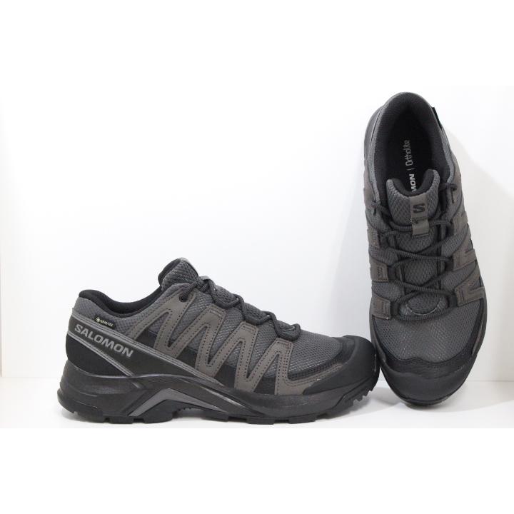 SALOMON（サロモン） ゴアテックス メンズ レザー ハイキングシューズ
